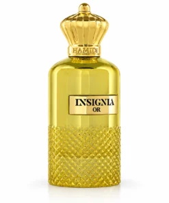 Hamidi Insignia Or 105 ml – flacon pe fundal alb