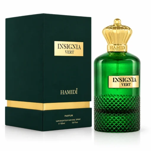 Hamidi Insignia Vert 105 ml – flacon și cutie