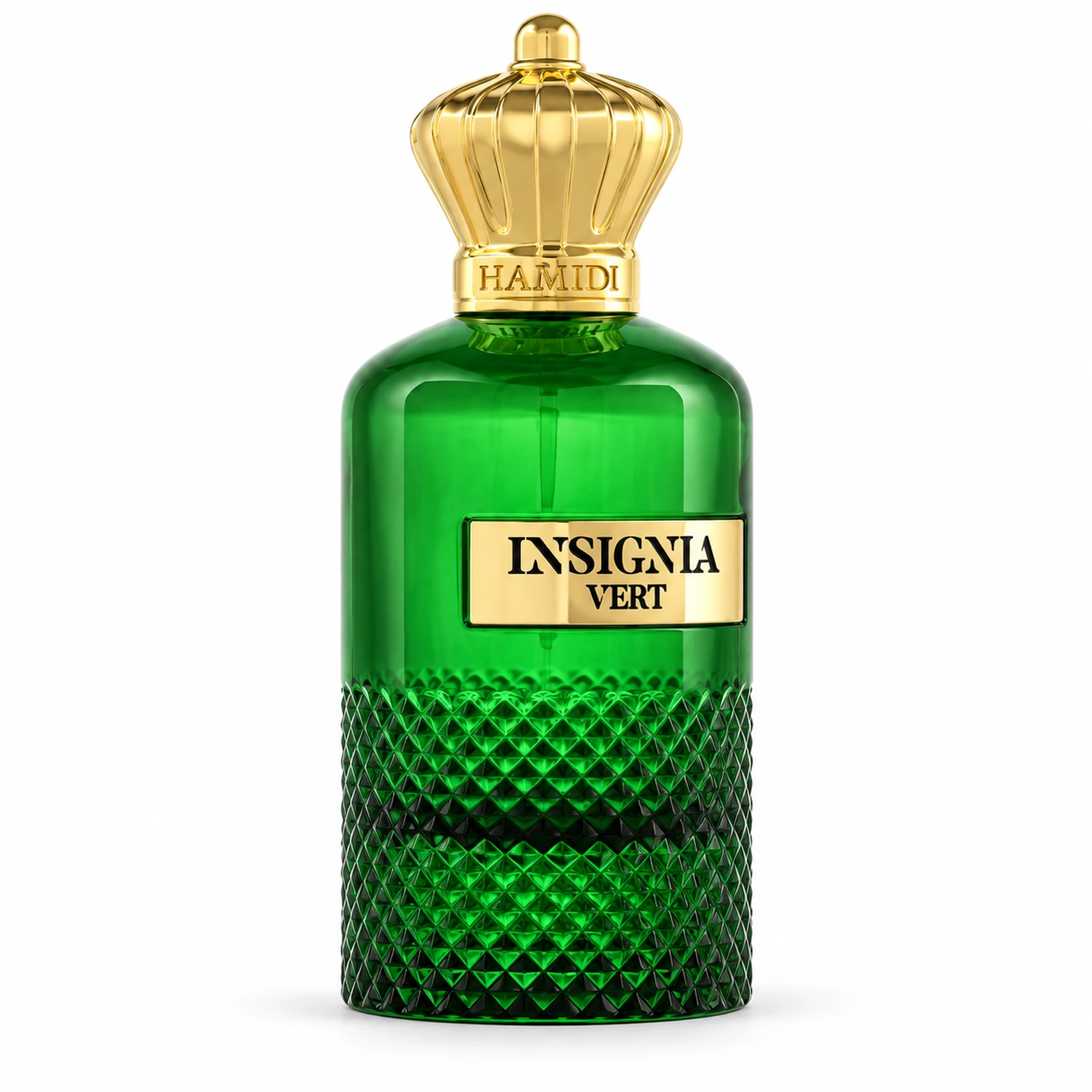 Hamidi Insignia Vert 105 ml – flacon pe fundal alb