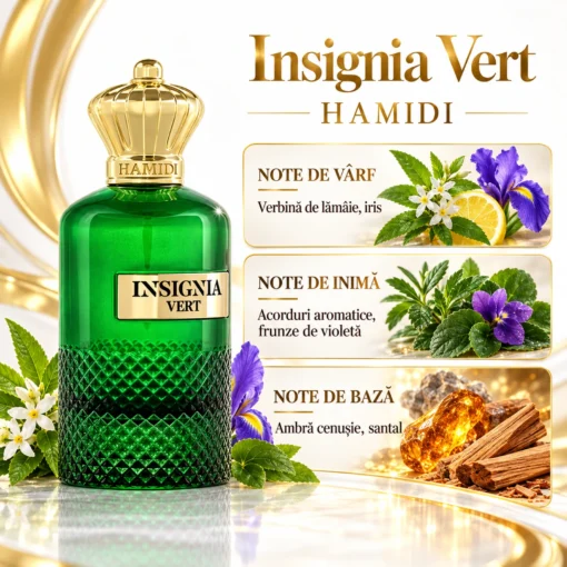 Hamidi Insignia Vert 105 ml – note olfactive