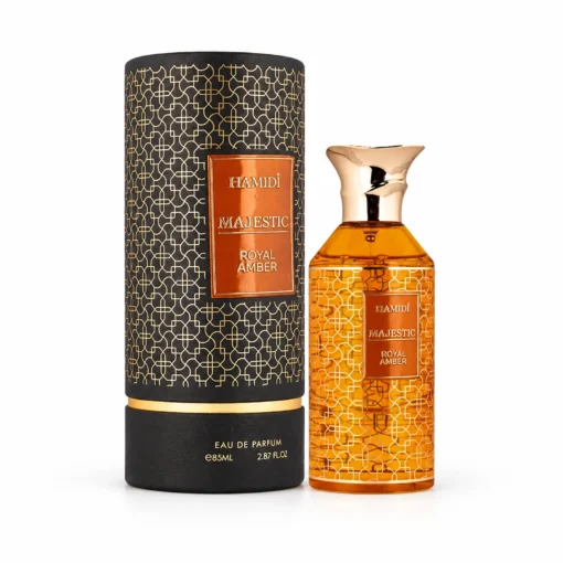 Hamidi Majestic Royal Amber 85 ml – flacon și cutie
