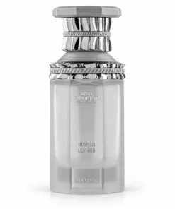 Hamidi Utopian Leather 100 ml – flacon pe fundal alb