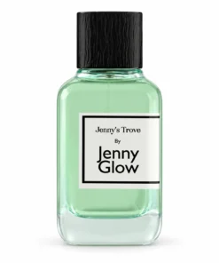 Jenny Glow Jenny's Trove 100 ml – flacon pe fundal alb