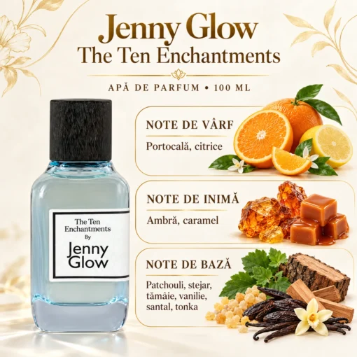Jenny Glow The Ten Enchantments 100 ml – piramidă olfactivă