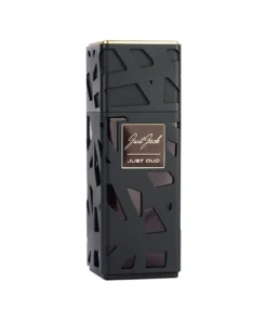Flacon Just Jack Just Oud, apă de parfum pentru bărbați 100 ml, pe fundal alb