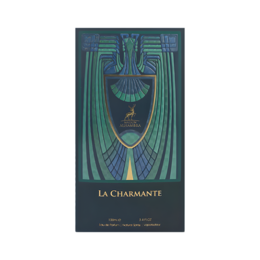 Maison Alhambra La Charmante Eau de Parfum 100 ml – cutie pe fundal alb