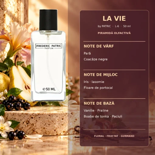 La Vie (L-6) By Patric – apă de parfum pentru femei, 50 ml - imagine 2