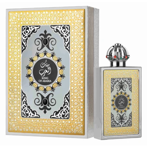 Lattafa Pride King of Arabia 100 ml – flacon și cutie