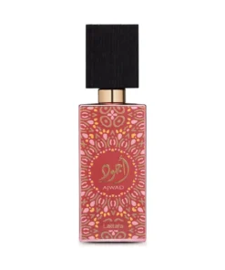 Flacon Lattafa Ajwad Pink to Pink 60 ml pe fundal alb