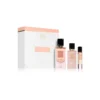 Set cadou Lattafa Ana Abiyedh Coral: parfum 60 ml, mini parfum 12 ml și Hair Mist 50 ml, cu ambalajul original