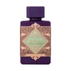 Lattafa Badee Al Oud Amethyst Fusion 100 ml, flacon fără cutie, pe fundal alb