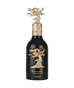 Flacon Lattafa Eternal Vanille 100 ml pe fundal alb