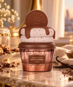 Lattafa Give Me Gourmand Cookie Crave Apă de Parfum Unisex 75 ml – flacon în decor
