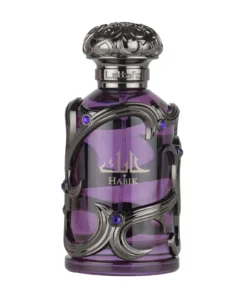 Flacon Lattafa Habik Men 100 ml pe fundal alb
