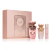 Set cadou Lattafa Haya: apă de parfum 100 ml, mini parfum 12 ml și Hair Mist 50 ml, cu ambalajul original