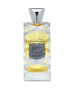Flacon Lattafa Oud Mood Reminiscence 100 ml pe fundal alb