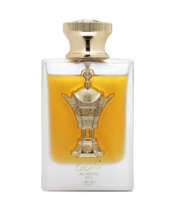 Flacon Lattafa Pride Al Areeq Gold 100 ml pe fundal alb