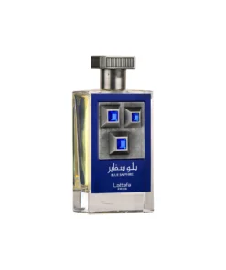 Flacon Lattafa Pride Blue Sapphire 100 ml pe fundal alb