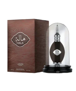 Lattafa Pride Hala 100 ml – flacon sub capac transparent și cutie