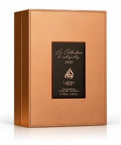Lattafa Pride La Collection d’Antiquités 1910 Apă de Parfum Unisex 100 ml – cutie pe fundal alb
