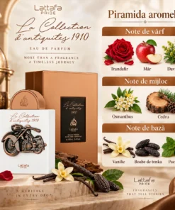 Lattafa Pride La Collection d’Antiquités 1910 Apă de Parfum Unisex 100 ml – piramidă olfactivă