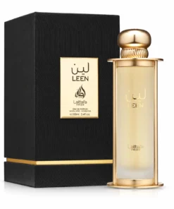 Lattafa Pride Leen 100 ml – flacon înalt auriu și cutie neagră originală