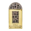 Flacon Lattafa Pride Maharjan Gold apă de parfum damă 100 ml, pe fundal alb