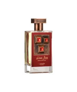Flacon Lattafa Pride Royal Sapphire 100 ml pe fundal alb