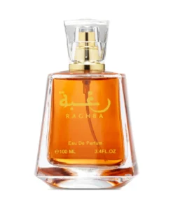Flacon Lattafa Raghba 100 ml pe fundal alb