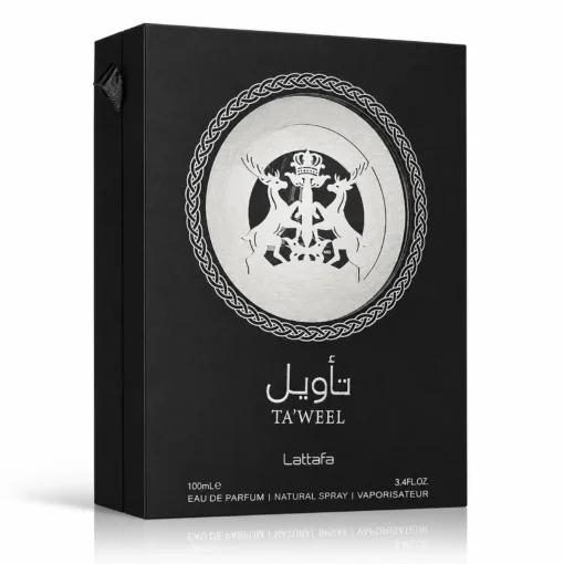Lattafa Ta'weel Parfum Unisex 100 ml – cutie pe fundal alb