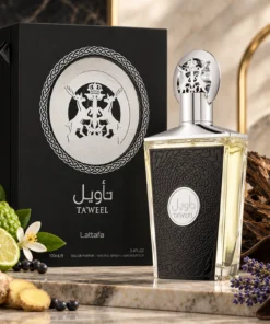 Lattafa Ta'weel Parfum Unisex 100 ml – flacon și cutie în decor