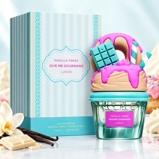 Lattafa Vanilla Freak 75 ml – flacon și cutie
