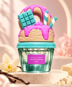 Lattafa Vanilla Freak 75 ml – decor roz cu vanilie