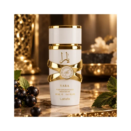Lattafa Yara Moi Ulei de Parfum Concentrat Femei 20 ml – flacon în decor