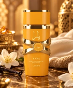 Lattafa Yara Tous Ulei de Parfum Concentrat Femei 20 ml – flacon în decor