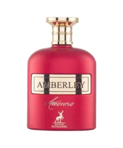 Maison Alhambra Amberley Amoroso 100 ml, flacon fără cutie, pe fundal alb