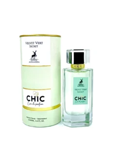 Maison Alhambra Chic Velvet Vert Secret Eau de Parfum 100 ml – flacon și cutie