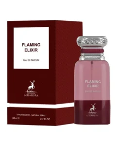 Maison Alhambra Flaming Elixir parfum 80 ml – flacon și cutie