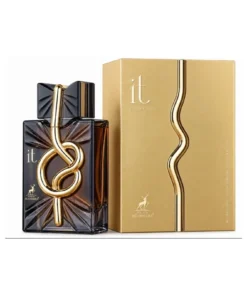 Maison Alhambra IT 100 ml, flacon și cutie, pe fundal alb