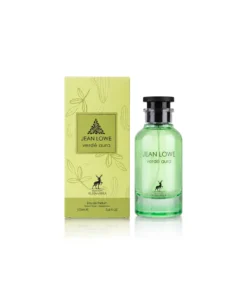 Maison Alhambra Jean Lowe Verde Aura Eau de Parfum 100 ml – flacon și cutie