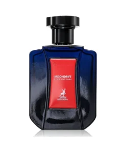 Maison Alhambra Moondrift Blue Intense 100 ml, flacon fără cutie, pe fundal alb