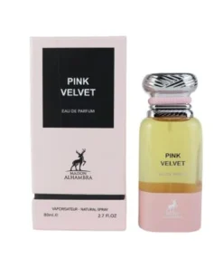 Maison Alhambra Pink Velvet Eau de Parfum 80 ml – flacon și cutie