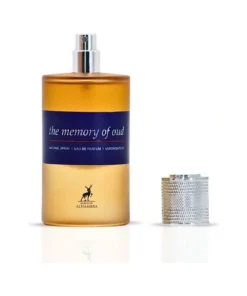 Maison Alhambra The Memory Of Oud 60 ml, flacon fără cutie, pe fundal alb