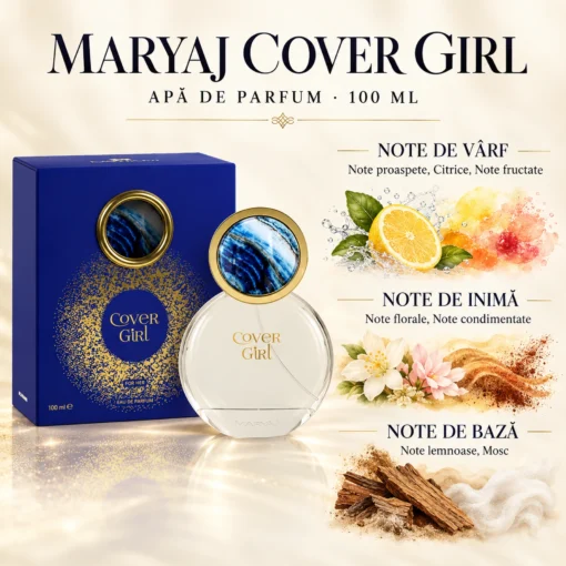 Maryaj Cover Girl 100 ml – piramidă olfactivă