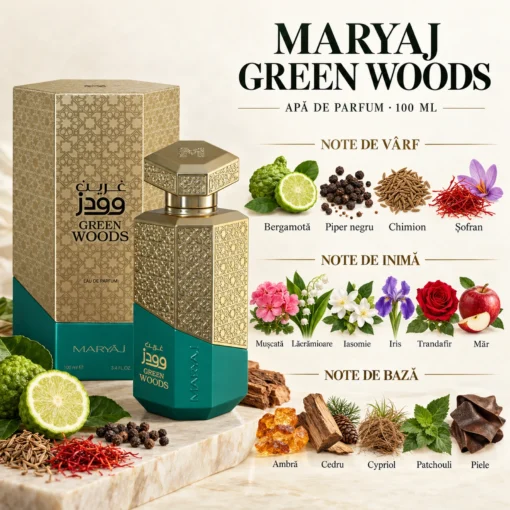 Maryaj Green Woods 100 ml – piramidă olfactivă