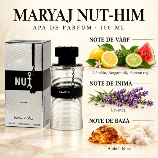Maryaj Nut-Him 100 ml – piramidă olfactivă