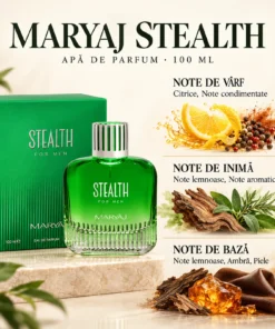 Maryaj Stealth 100 ml – piramidă olfactivă