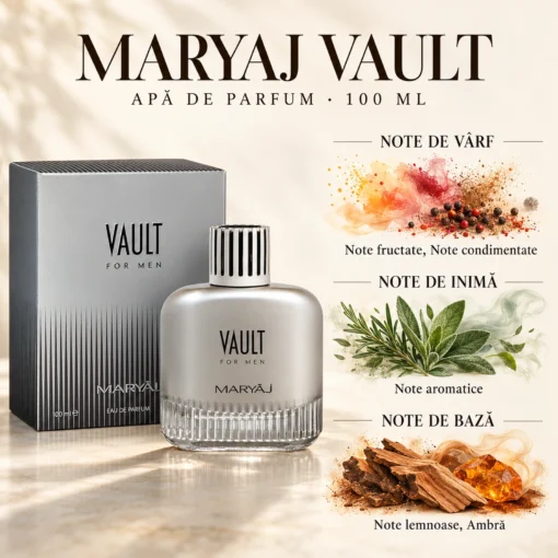 Maryaj Vault 100 ml – piramidă olfactivă