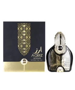 My Perfumes Aariz Intense 100 ml – flacon și cutie pe fundal alb