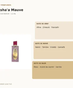 My Perfumes Asha'a Mauve 110 ml – piramidă olfactivă